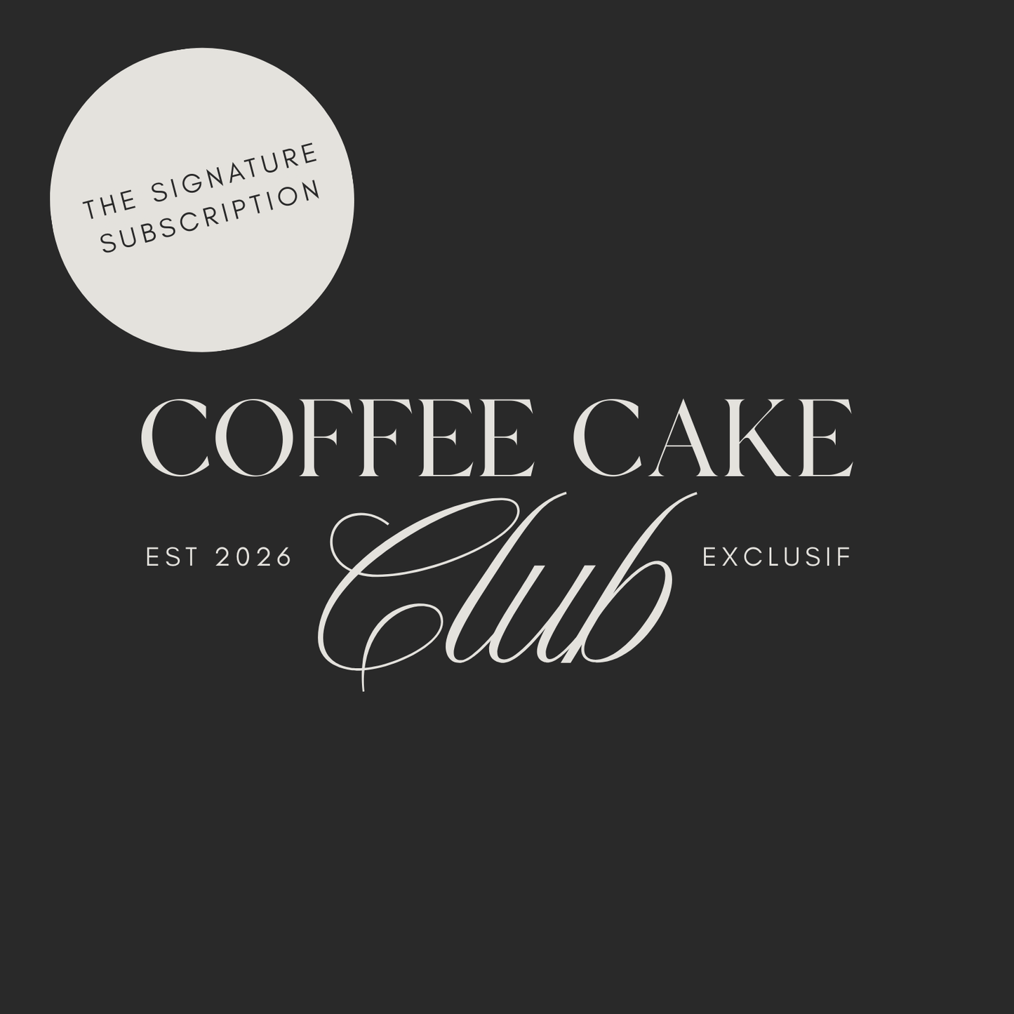 The Signature Subscription! (please read details)