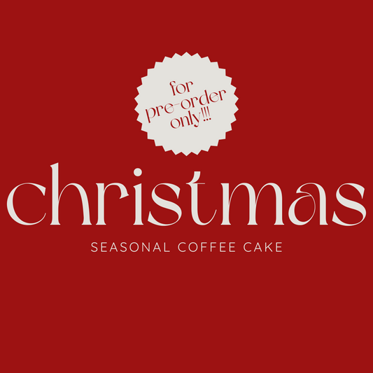 *PICK-UP DECEMBER 17 or 18* Christmas Coffee Cake (frozen!)