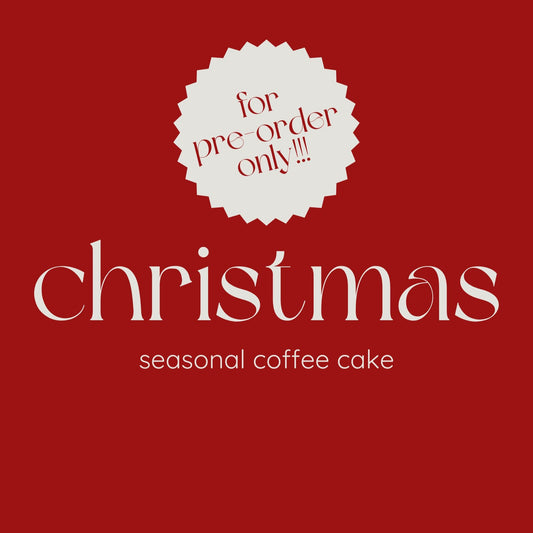 PRE-ORDER Christmas Coffee Cake